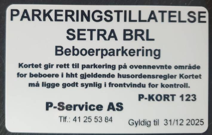 Parkering