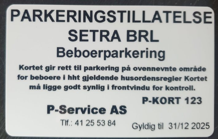 Beboerkort