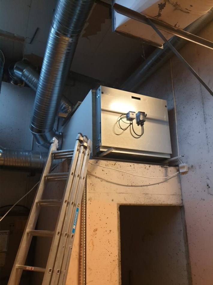 Ventilasjonssystem 68 og 84